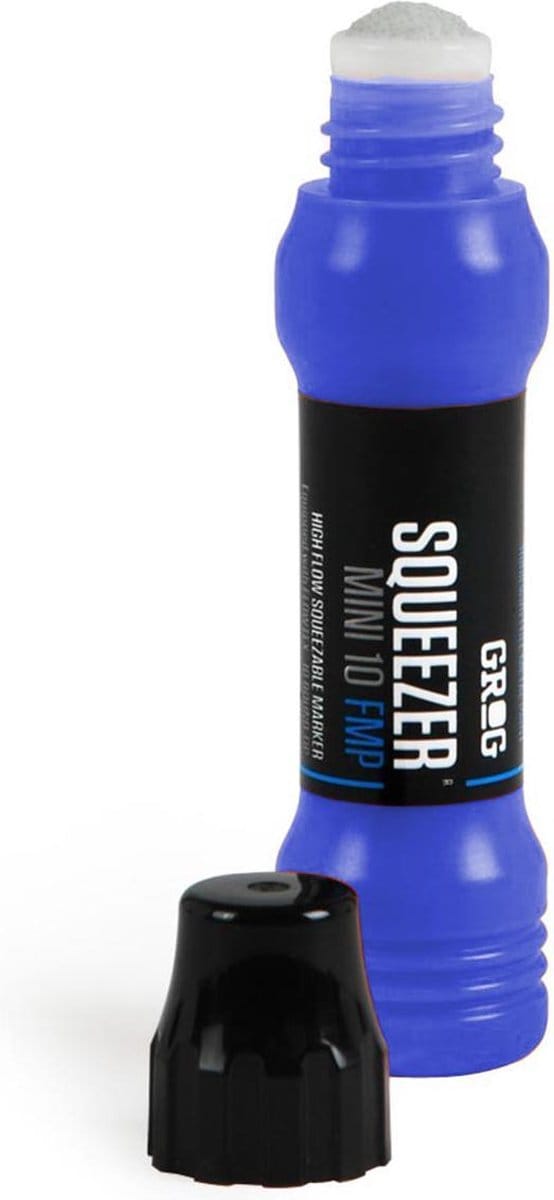 Grog Squeezer Paint Mini Verfstift - Blauw - Schrijfbreedte 10mm Stift