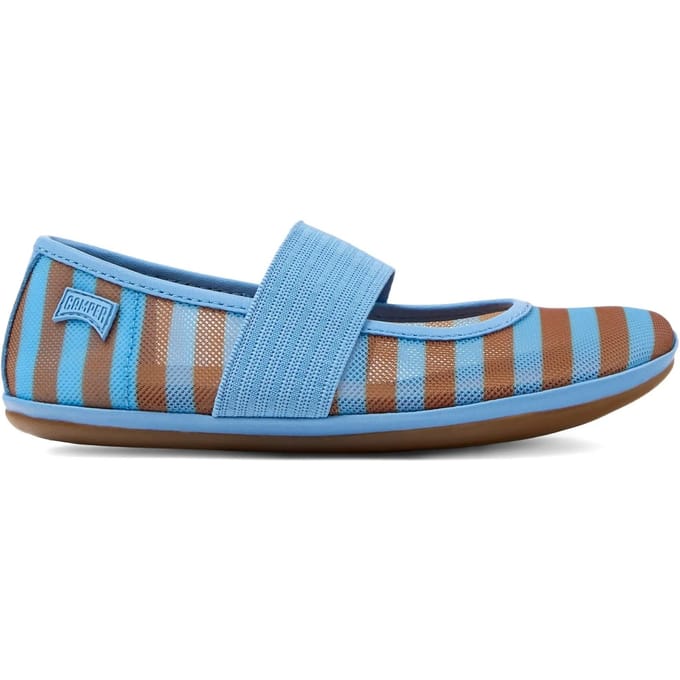 Camper Right Kids Ballerinas - Kinderen - Blauw Bruin - 28