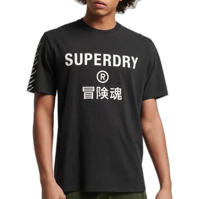 Superdry Heren tshirt Code Core Superdry Heren tshirt T-shirt