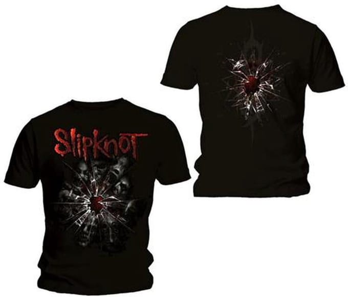 Slipknot - Shattered Heren Tshirt - L - Zwart