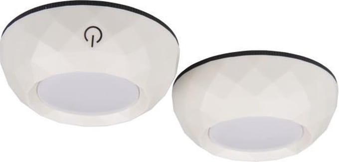 LED onderkast verlichting - Neutraal wit - Set van 2 - Wit