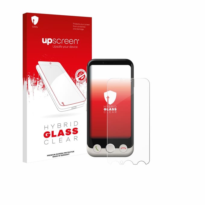 upscreen - Screenprotector voor Doro Aurora A10 - Folie Beschermfolie Beschermglas transparant