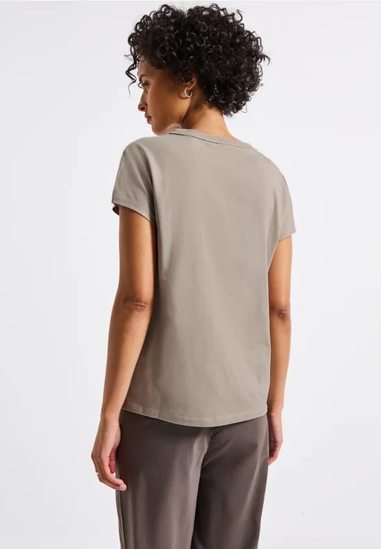 Shirt met edelstenen