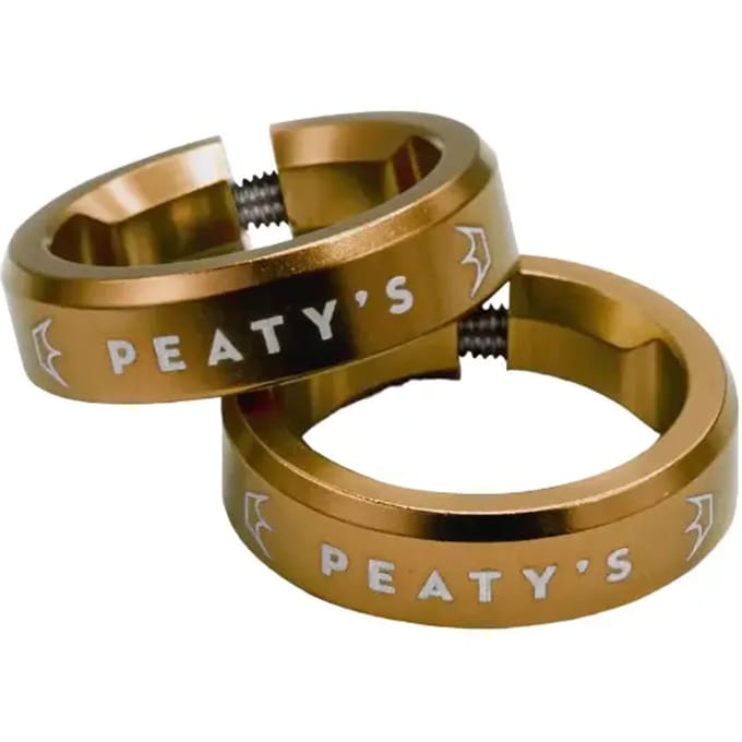 Peaty´s Monarch Fiets Handvat Vergrendelingsring Goud