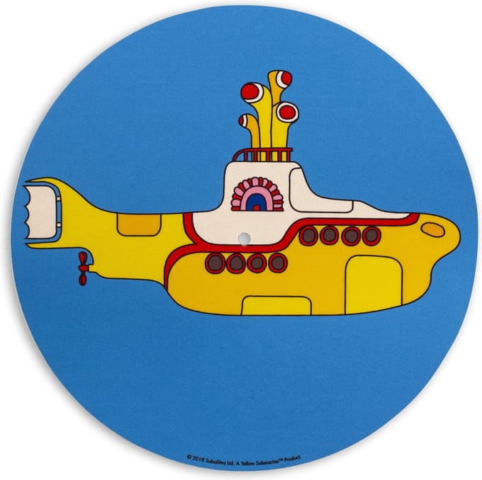 The Beatles Yellow Submarine Slipmat Voor Vinyl