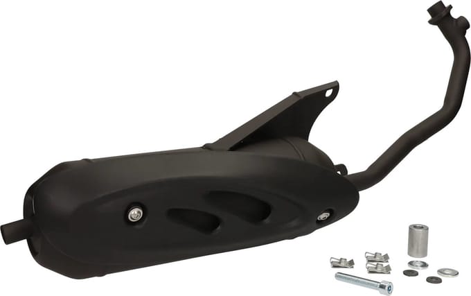 Uitlaat Tecnigas Silent Pro SYM Fiddle III 50cc 4 Takt (SYM Euro4 Motor)