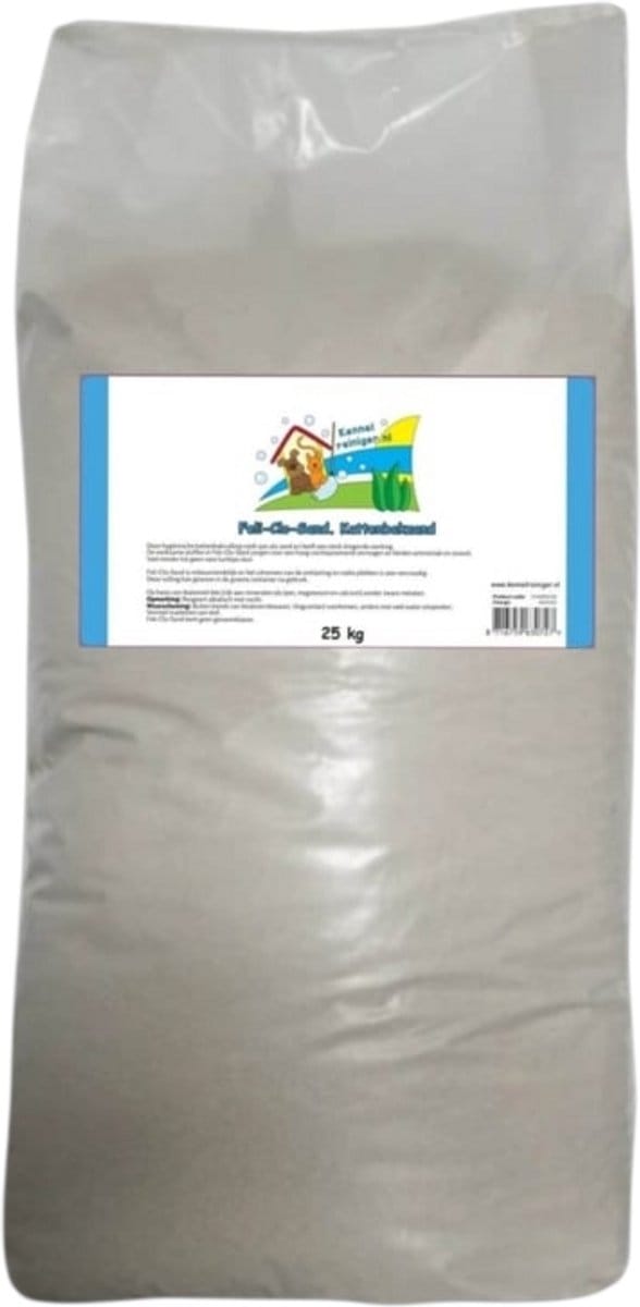 KennelReiniger.nl Feli-Clo-Sand 25Kilo Stalstooisel