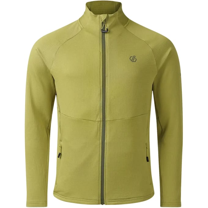 Dare2B Heren Apex Full Zip Stretch Midlayer
