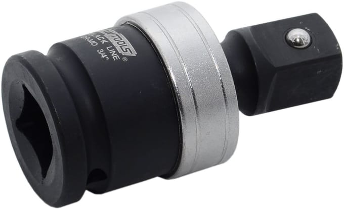 Awtools Black Line - Sferisch Aandrijfpunt - 3/4" - CrMo Staal - Fosfor Zwart