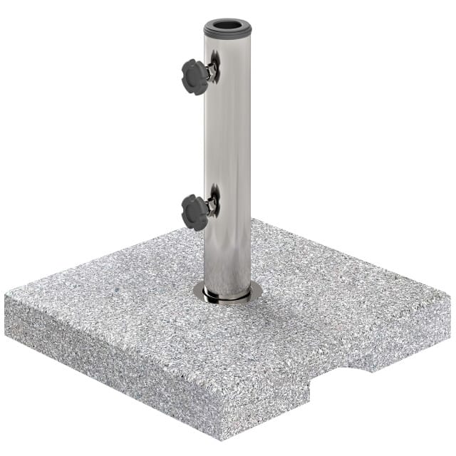 4goodz Parasolvoet 21 kg - Graniet- 38x38x38 cm