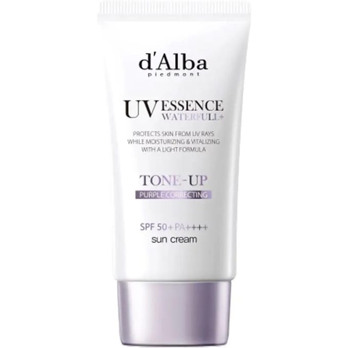 d'Alba White Truffle Purple Tone-Up Zonnebrand Duo Set 50ml ×2