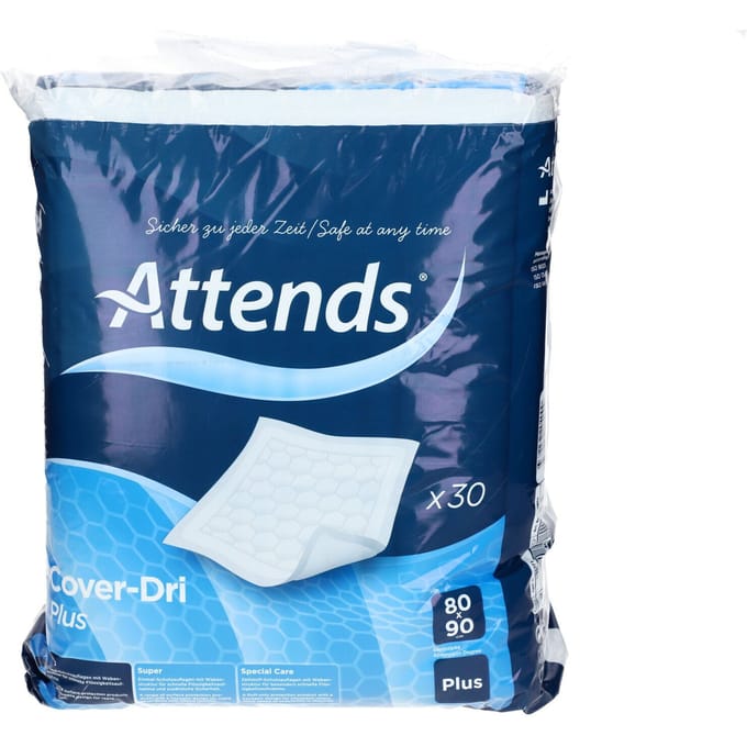 Attends Cover-Dri Plus Onderlegger 80x90cm, 30 Stuks