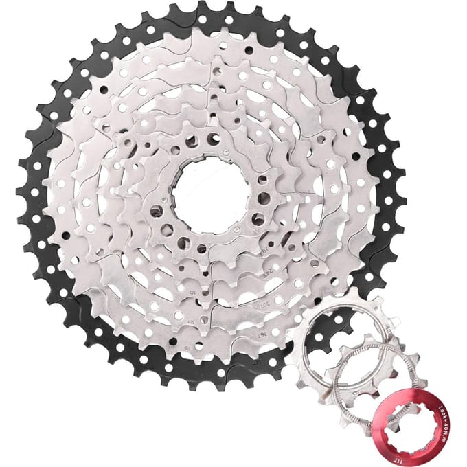 ZTTO Cassette de Volant d'Inertie pour Vélo Route VTT Pignon 8 Vitesses 42T Accessoire de Cyclisme white