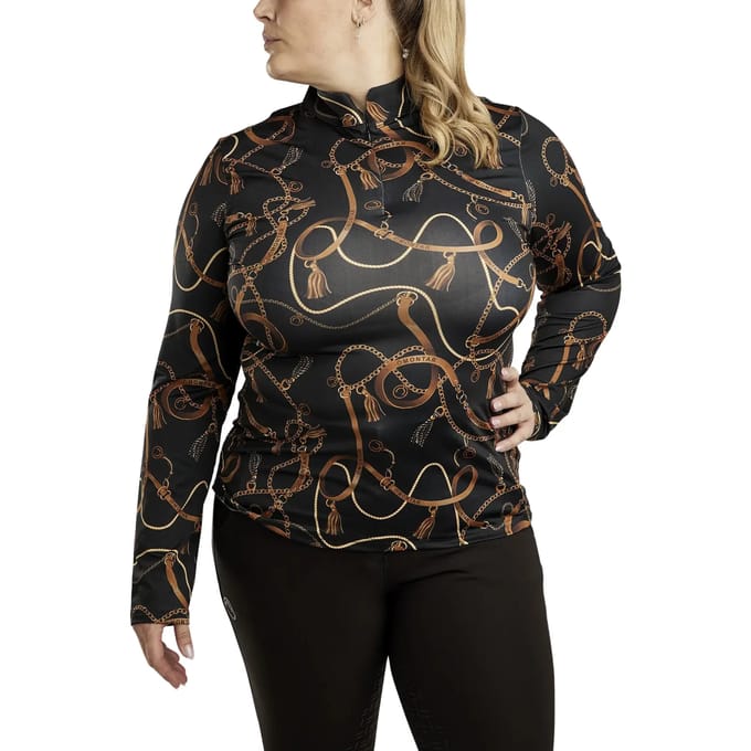 Montar Trainingshirt Montar Haily Print Zwart
