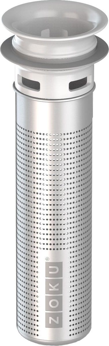 Zoku Thee Infuser Drinkfles - 500ML - RVS - Zilver