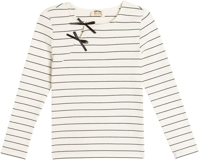 Lange mouw Ronde kraag T-Shirt