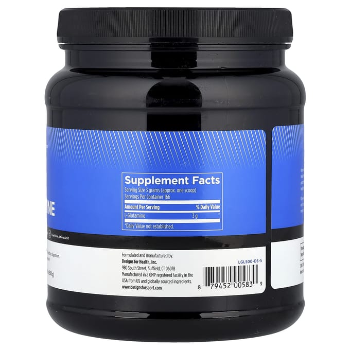 L-Glutamine, 500G (1.1 pond)