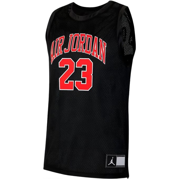 Jordan Basketbalshirts Heren Zwart Normaal Rechtvallend L