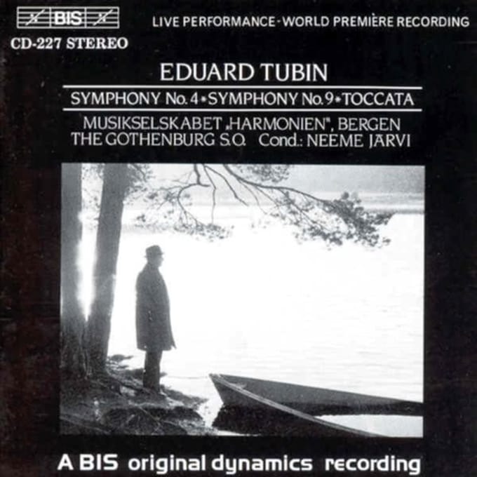 Bergen Philharmonic Orchestra, Neeme Järvi - Tubin: Symphony Nos. 4 & 9 (CD)