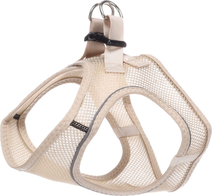Flamingo Hond Harnas Step&Go Bento Beige XL 40-43cm 49-54cm