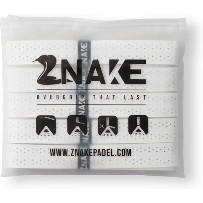 Znake Viper Padel Overgrip wit (5 pack)