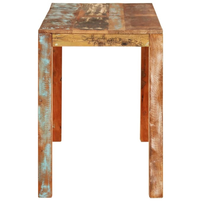 vidaXL - Eettafel - 110x55x76 - cm - gerecycled - massief - mangohout