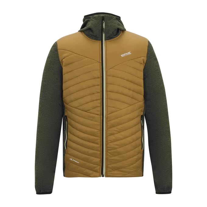 Heren Andreson Marl Hybrid gewatteerde jas