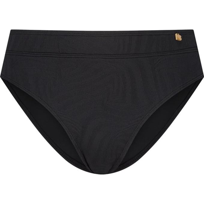 Beachlife - Maat 42  - Black Swirl Dames Bikinibroekje -  (XL)