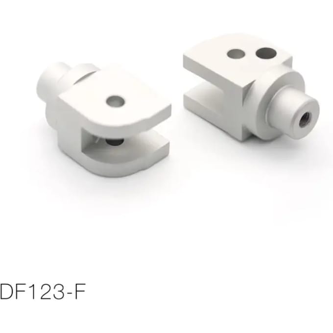 Paar voetsteunadapters voor motorfiets vooraan Barracuda Ducati