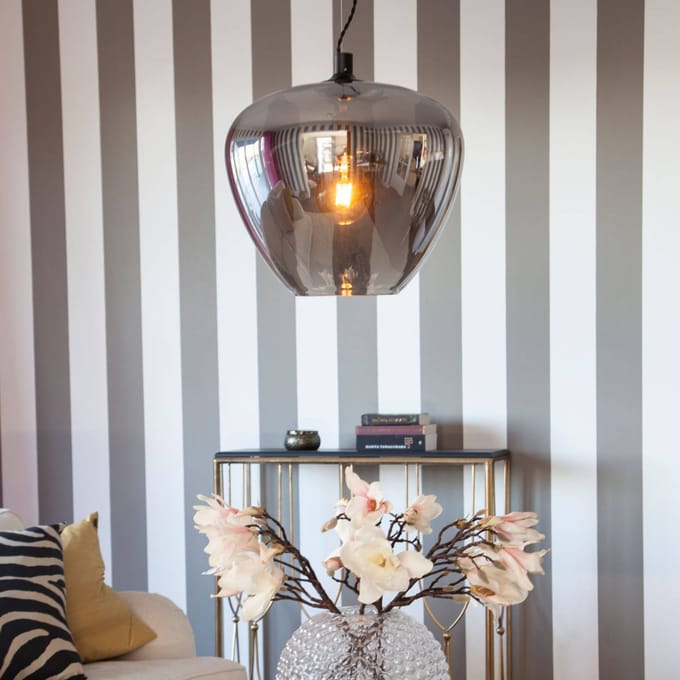 By Rydéns Bellissimo Grande hanglamp rookgrijs