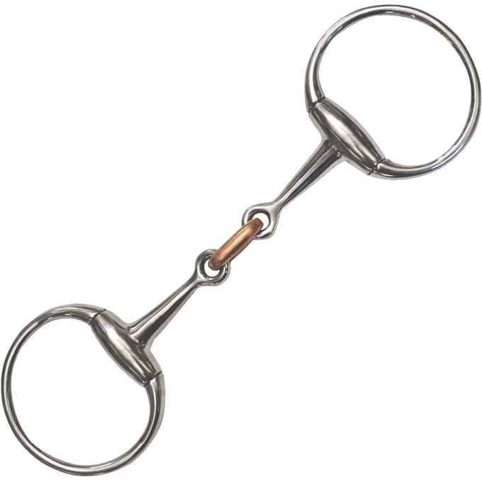 Dubbelgebroken olijfbit voor paarden Privilège Equitation