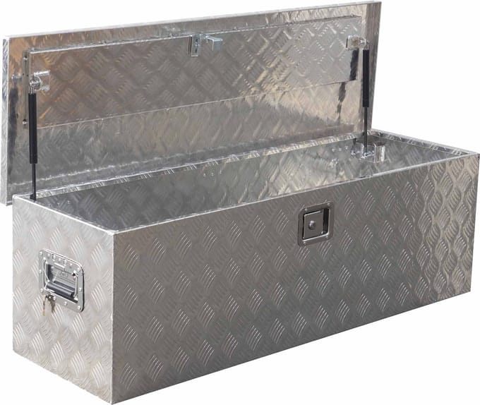 Aluminium opbergkoffer transport box 177 l MW Tools MWA180