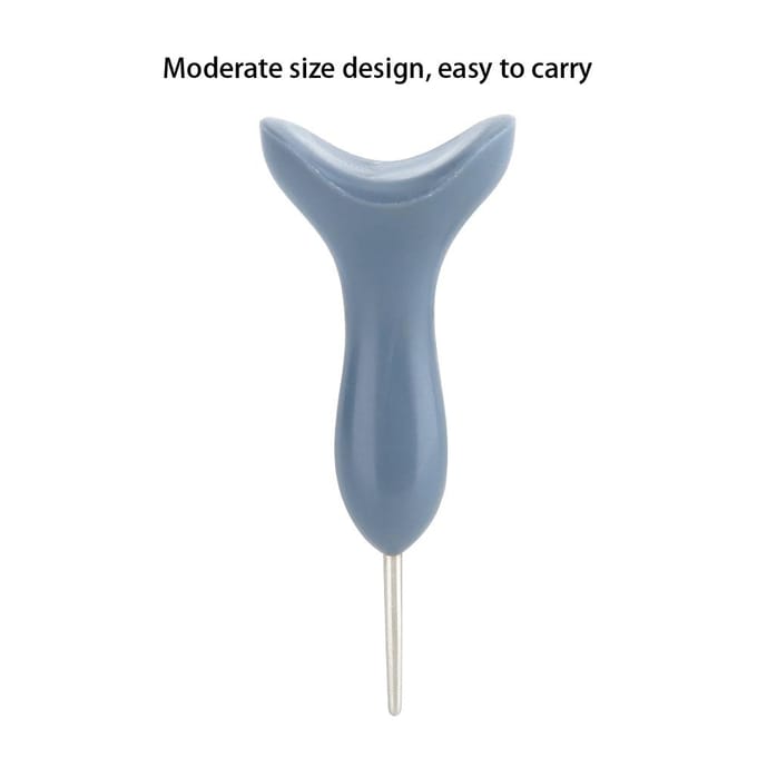 Saddle shaped Writing Board Writing Slate Stylus for Blind People Writing Tool Accessory gray