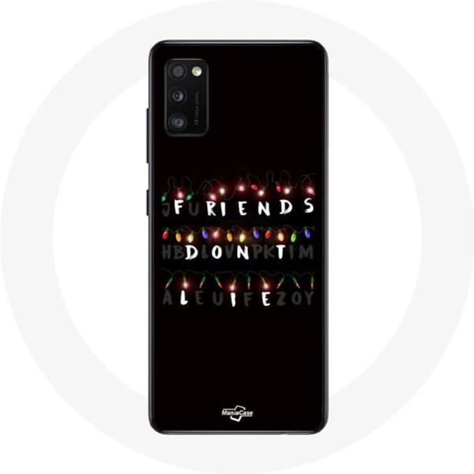 Coque pour Oppo A16 - MANIACASE - Stranger Things - Souple - Noir - Mixte