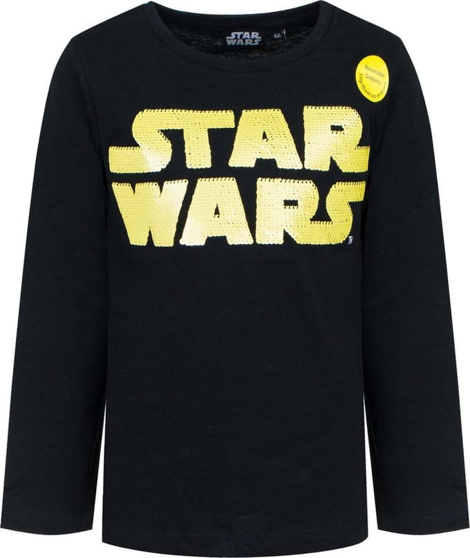 Star Wars  - Longsleeve - Zwart - 4 jaar - 104 cm