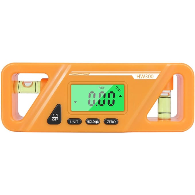 Angle numérique magnétique, mesure absolue et relative, Conversion d'angle et de pente orange