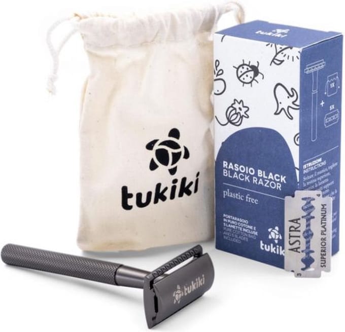 Tukiki Safety Razor Set Zwart