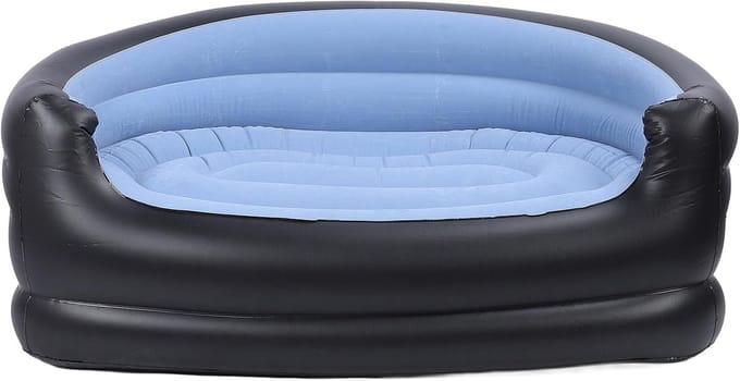 Opblaasbare Bank - PVC Stoel Comfortabele Zetel - Buiten Zitten - Dubbele Zitting Ontwerp