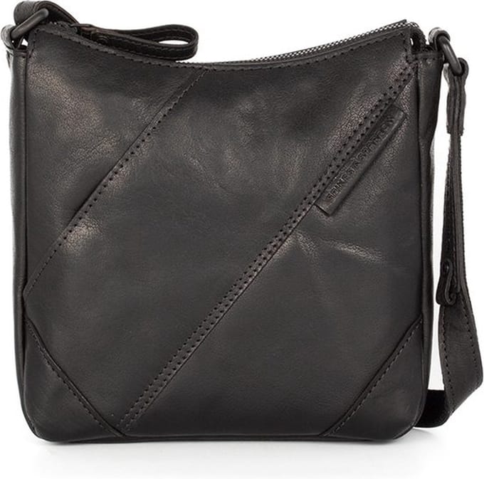Leren Crossbodytas - Harper - Zwart