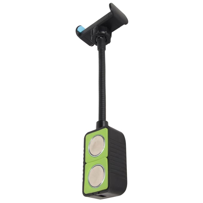 Naaimachine Telefoonhouder Schokbestendig Draaibaar Universeel Magnetische Mobiele Telefoonbeugel voor black