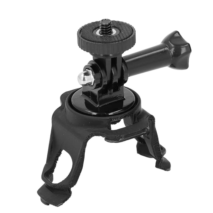 Support de montage pour caméra de drone Léger Extension supérieure Support pour caméra d'action pour Avata 2 pour le sport black