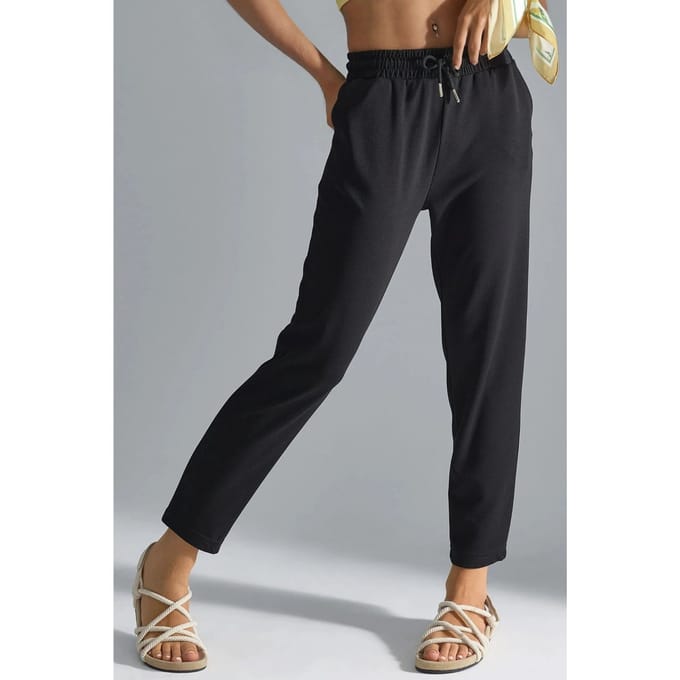 Modal Touch Elastic Waist Carrot Fit Joggingbroek