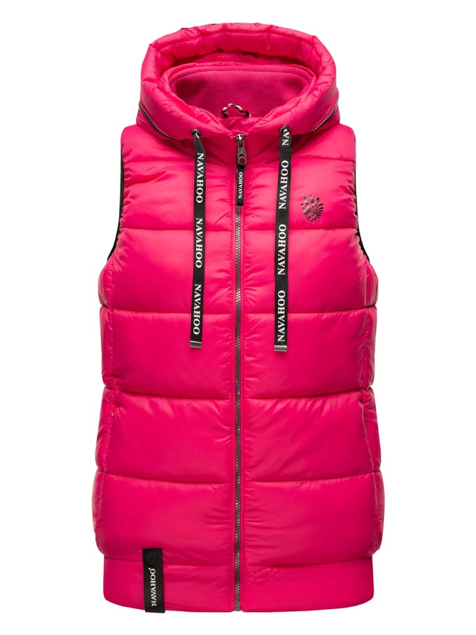 Navahoo Dames Gewatteerde Bodywarmer Kassidy – Licht & Modern met Capuchon