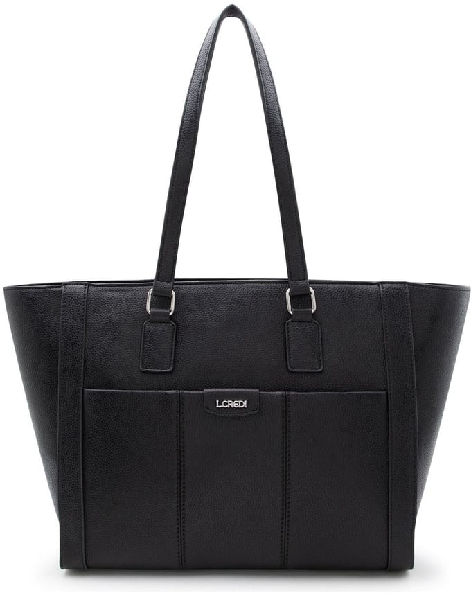 L.CREDI Rada Shopper Tas 48 cm - 19 L - schwarz