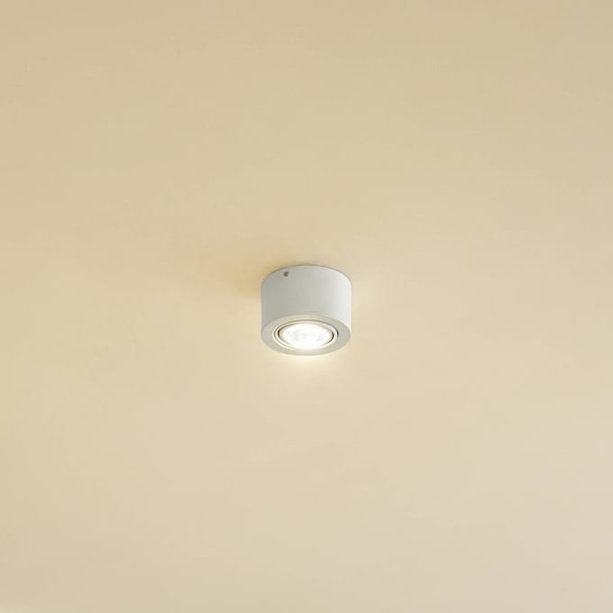 Lindby Downlight Jyla, 1-lamp, mat wit, GX53