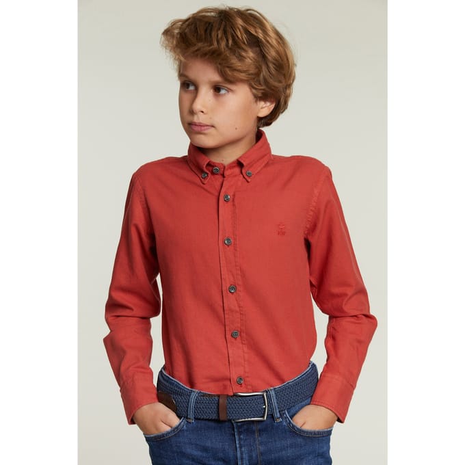 River Woods Custom Fit Cotton Shirt Blush Taglia: 4 | Camicie Outlet | kids
