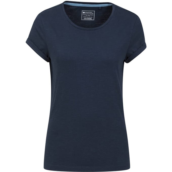 Mountain Warehouse Dames/Dames Bude Relaxed Fit T-Shirt (Marine)
