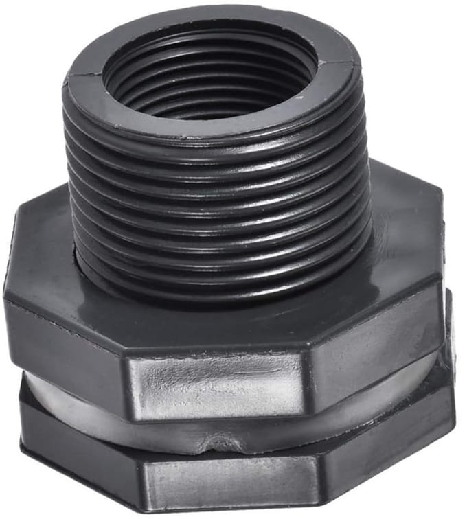 Dailygoods - 2 Stuks G3/4 Vrouwelijke Verlenging Buisadapter