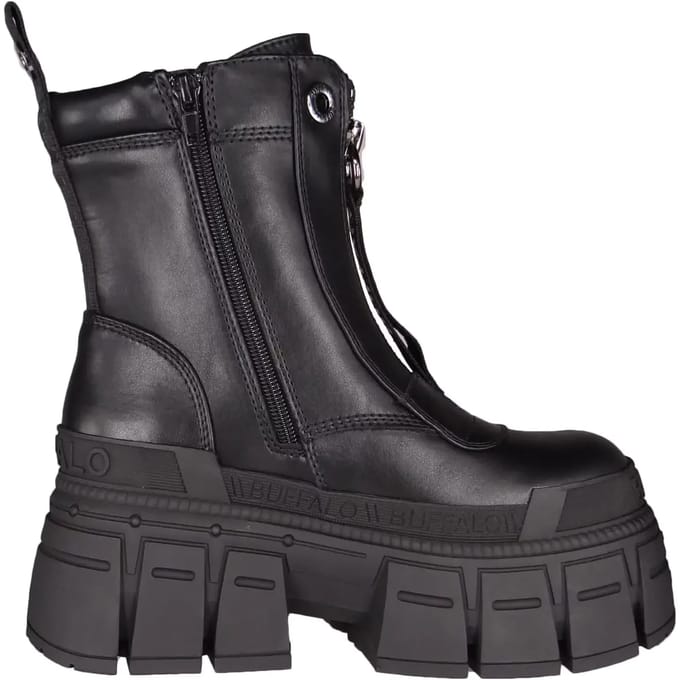 Buffalo Laars - Gospher Zip Laarzen - EU38 tot EU41 - voor Vrouwen - zwart
