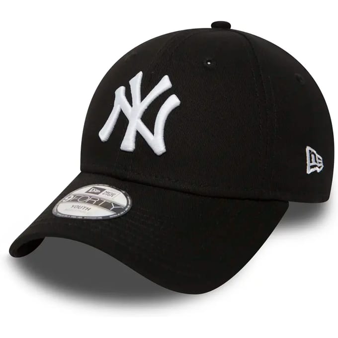 New Era K 940 MLB LEAGUE BASIC New York Cap - Black - 6-12 jaar
